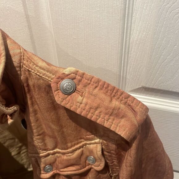 Free People not your brother’s surplus utility/military jacket SZ Xsmall - Picture 10 of 16